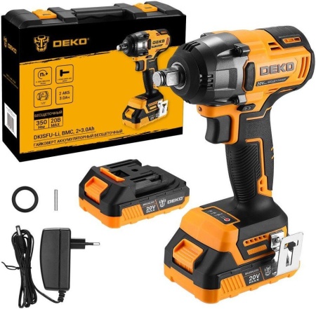 Гайковерт Deko DKISFU-Li 081-1069 (с 2-мя АКБ, кейс) купить в Минске с доставкой