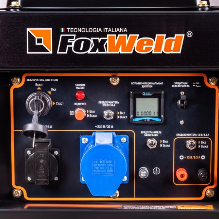 Купить Дизельный генератор FoxWeld Expert D5500-1 в Минске с доставкой по РБ