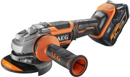 Угловая шлифмашина AEG Powertools BEWS 18-125BLPX-602C 4935464422 (с 2-мя АКБ, кейс) купить в Минске с доставкой