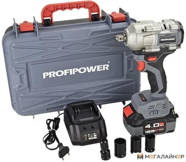 Гайковерт Profipower T-500N (с 1-им АКБ, кейс) купить в Минске с доставкой