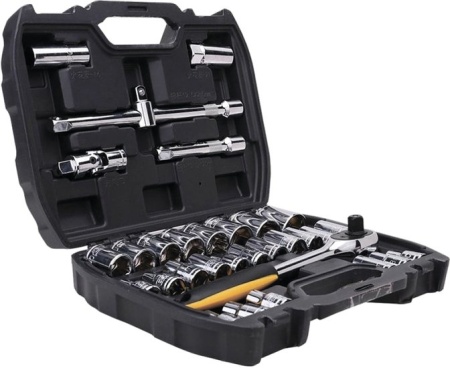 Набор трещотка с головками Deli DL1032 (32 предмета) купить в Минске с доставкой