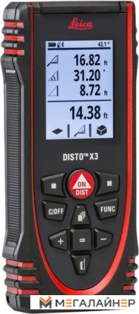 Купить Лазерный дальномер Leica Disto X3 в Минске с доставкой