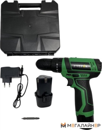 Ударная дрель-шуруповерт Zitrek Crusher 14-Li 063-4054 (с 2-мя АКБ, кейс) купить в Минске с доставкой