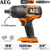 Гайковерт AEG Powertools BSS18HTF34BL-0 4935500151 (без АКБ) купить в Минске с доставкой