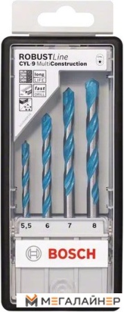 Набор оснастки Bosch 2607010522 (4 предмета) купить в Минске с доставкой