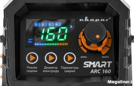 Инвертор сварочный ARC 160 REAL SMART (Z28103)