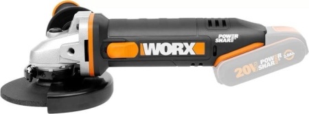 Угловая шлифмашина Worx WX803.9 (без АКБ) купить в Минске с доставкой