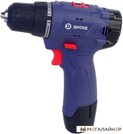 Дрель-шуруповерт ДИОЛД ДЭА-12ЛИ-09 (с 2-мя АКБ, кейс) купить в Минске с доставкой