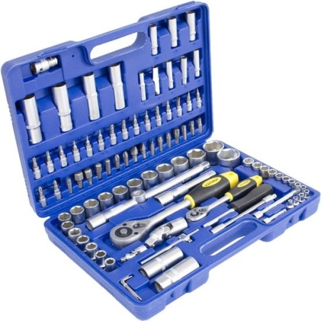 Универсальный набор инструментов Калибр НСМ-94 (94 предмета) купить в Минске с доставкой