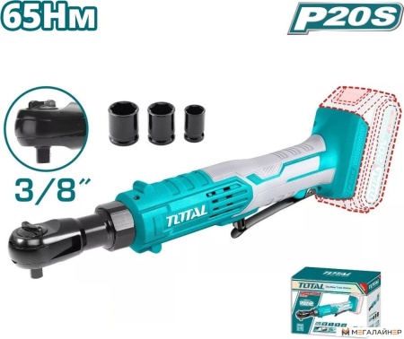 Трещотка Total TDRLI2060151 (без АКБ) купить в Минске с доставкой