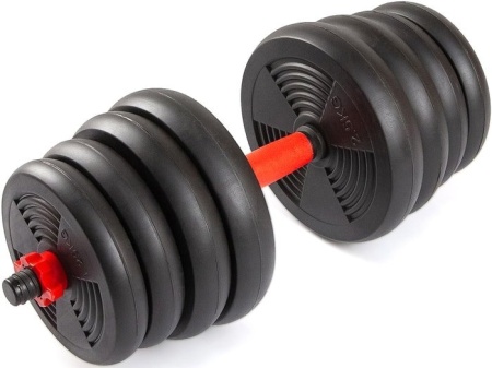 Штанга с гантелями TREX Sport 6 в 1 30 кг