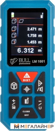 Купить Лазерный дальномер Bull LM 1001 1323466 в Минске с доставкой