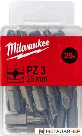 Набор бит Milwaukee 4932399591 (25 предметов) купить в Минске с доставкой