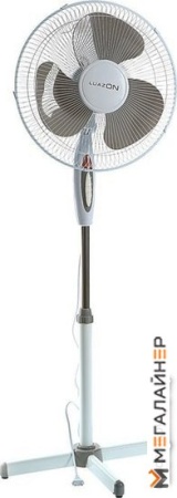 Вентилятор Luazon LOF-01 (белый/серый)