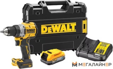 Дрель-шуруповерт DeWalt DCD800E1T (с 1-им АКБ 1.7 Ач, кейс) купить в Минске с доставкой