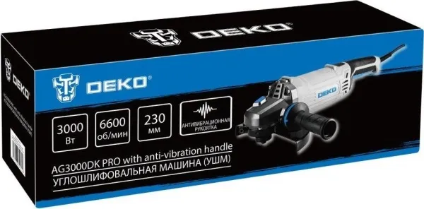 Угловая шлифмашина Deko AG3000DK PRO 083-1032 купить в Минске с доставкой