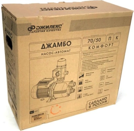Установка повышения давления Джилекс Джамбо 70/50 П-К Комфорт купить в Минске с доставкой