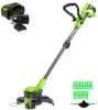 Аккумуляторный триммер Greenworks 24V G24LT301K4