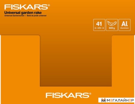 Грабли зубчатые Fiskars Solid 1014917 купить в Минске с доставкой