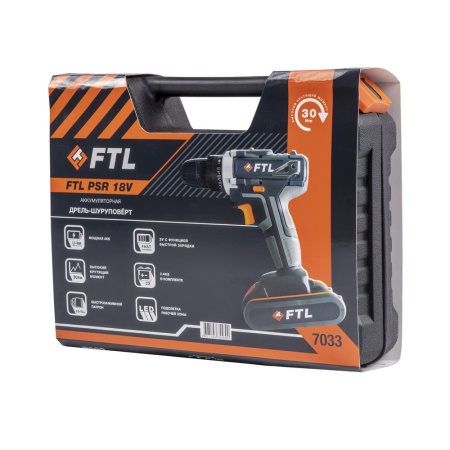 Аккумуляторная дрель-шуруповерт  FTL PSR 18V купить в Минске с доставкой