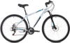 Велосипед Foxx Aztec D 27.5 р.20 2021 (серебристый)