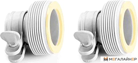 Аксессуары для бассейнов Intex Переходник с 32 мм на 38 мм 29061 (2 шт)