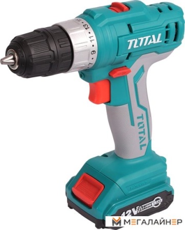 Дрель-шуруповерт Total TDLI1222 (с 2-мя АКБ, кейс) купить в Минске с доставкой