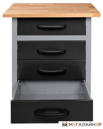 Стол-верстак Baumeister Бернд BTC-005 (антрацит) купить в Минске с доставкой