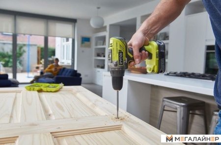 Дрель-шуруповерт Ryobi R18DD3-215S 5133003774 (с 2-мя АКБ, сумка) купить в Минске с доставкой