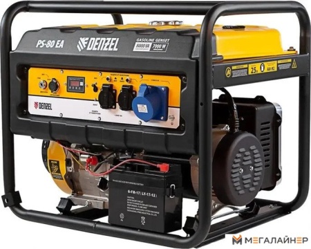 Купить Бензиновый генератор Denzel PS 80 EA в Минске с доставкой по РБ