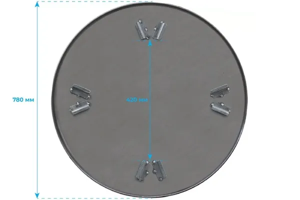 Диск для DRD1600L,1600H (D=780) ТСС 074117