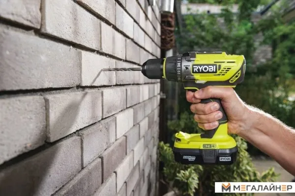 Ударная дрель-шуруповерт Ryobi R18PD31-225S (с 2-мя АКБ, сумка) купить в Минске с доставкой