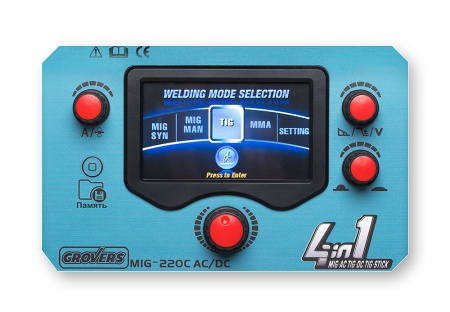 Сварочный полуавтомат GROVERS MIG-220C AC/DC