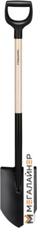 Лопата штыковая остроконечная Fiskars Solid 1066721 купить в Минске с доставкой