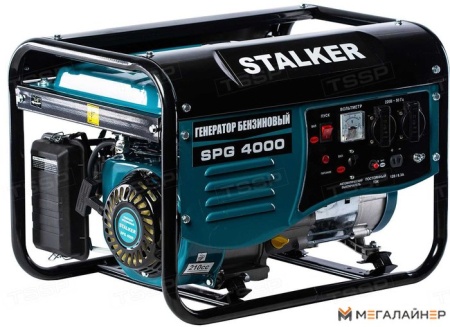 Купить Бензиновый генератор Stalker SPG-4000 в Минске с доставкой по РБ