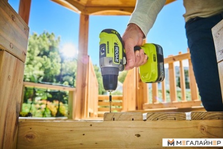 Дрель-шуруповерт Ryobi R18DD5-220S 5133003733 (с 2-мя АКБ, сумка) купить в Минске с доставкой