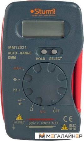Купить Мультиметр Sturm MM12031 в Минске с доставкой