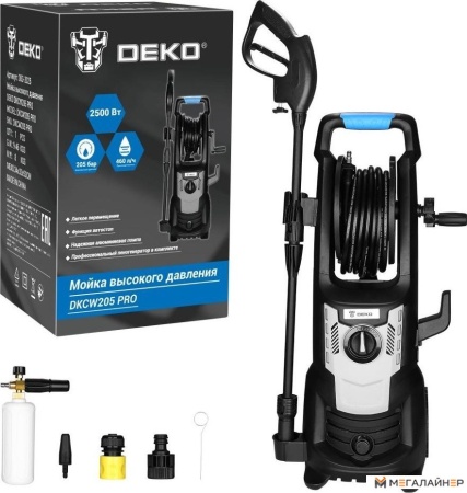 Мойка высокого давления Deko DKCW205 PRO 083-2025 купить в Минске с доставкой