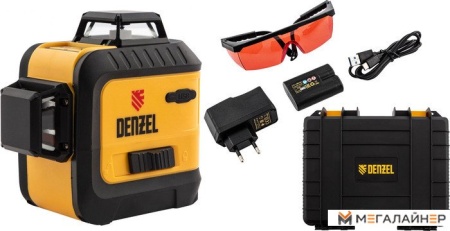 Купить Лазерный нивелир Denzel LX 360-2 Red 35076 в Минске с доставкой