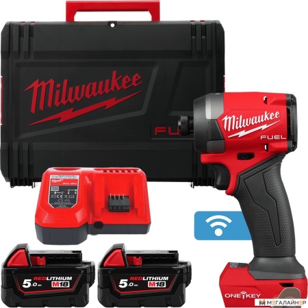 Винтоверт Milwaukee M18 FUEL M18ONEID3-502X 4933492804 (с 2-мя АКБ, кейс) купить в Минске с доставкой