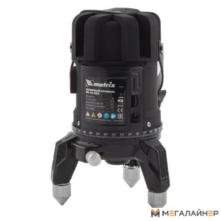 Купить Лазерный нивелир Matrix ML-05 Red 35066 в Минске с доставкой