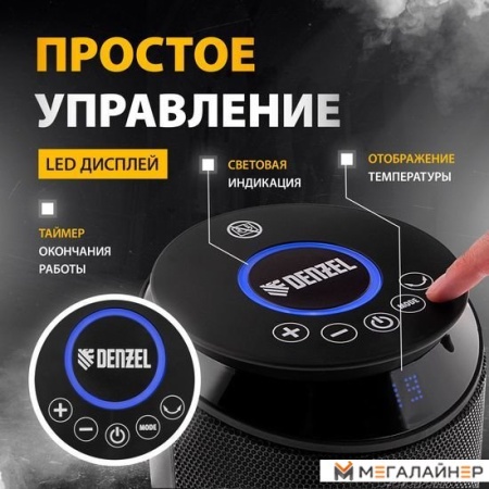 Тепловентилятор Denzel DTFC-2000