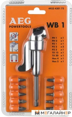 Набор бит AEG Powertools 4932430173 купить в Минске с доставкой