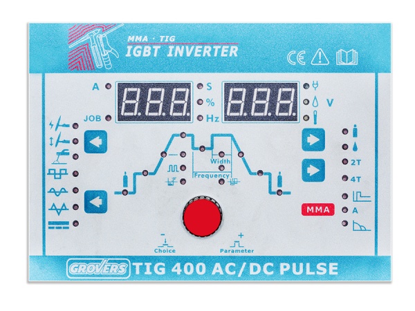 Сварочный инвертор GROVERS TIG-400 AC/DC PULSE