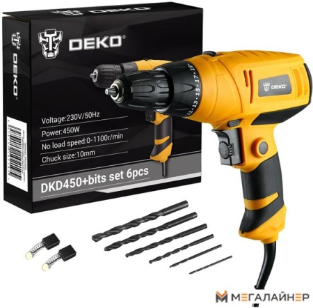 Дрель-шуруповерт Deko DKD450 SET 063-4281 купить в Минске с доставкой