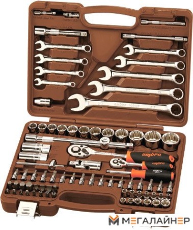 Универсальный набор инструментов Ombra OMT82S 82 предмета купить в Минске с доставкой