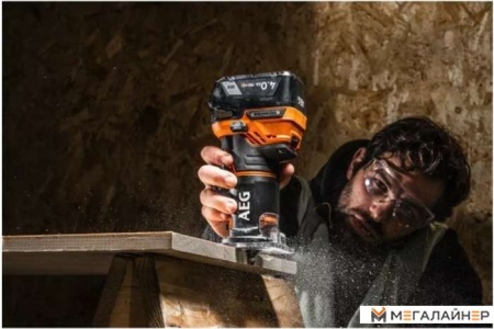 Кромочно-петельный фрезер AEG Powertools BOF18BL2-0 4935479163 (без АКБ) купить в Минске с доставкой