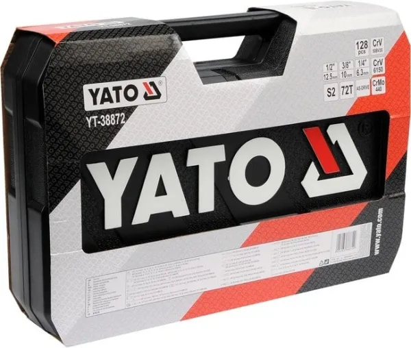 Универсальный набор инструментов Yato YT-38872 (128 предметов) купить в Минске с доставкой