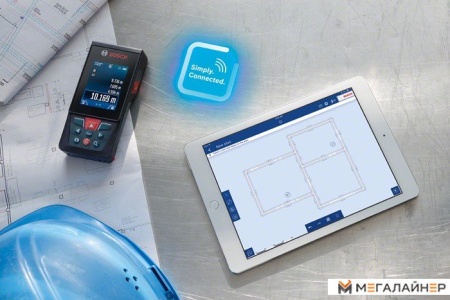 Купить Лазерный дальномер Bosch GLM 120 C Professional 0601072F00 в Минске с доставкой