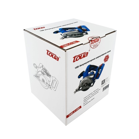 Дисковая (циркулярная) пила Toua DBLC180-1 (с 1-м АКБ) (A-SAW-DBLC180-1) купить в Минске с доставкой